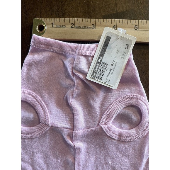 Doggy Style Designs Girl Pink T-Shirt for Dogs Size Small Birthday Girl Tank - Picture 4 of 7